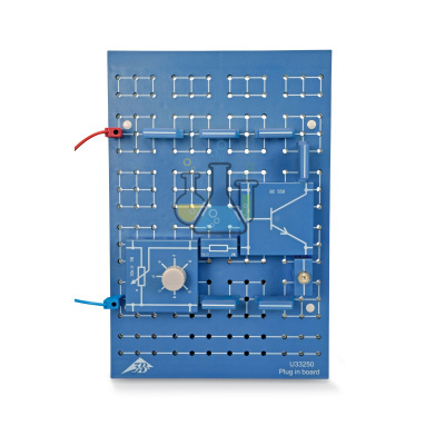 Plug-in board for building components